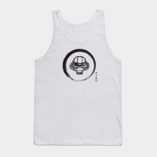 Gundam / Zaku (Black Ink) Tank Top